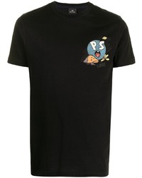 PS Paul Smith Graphic Print Cotton T Shirt