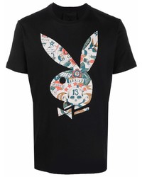 John Richmond Graphic Print Cotton T Shirt