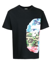 A Bathing Ape Graphic Print Cotton T Shirt