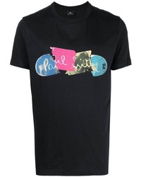 PS Paul Smith Graphic Print Cotton T Shirt