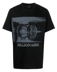 Billionaire Graphic Print Cotton T Shirt