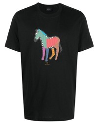 PS Paul Smith Graphic Print Cotton T Shirt