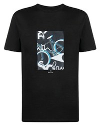 PS Paul Smith Graphic Print Cotton T Shirt