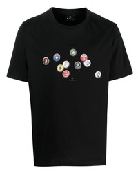 PS Paul Smith Graphic Print Cotton T Shirt