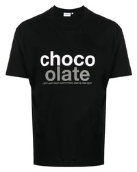 Chocoolate Graphic Print Cotton T Shirt