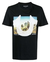 True Religion Graphic Print Cotton T Shirt