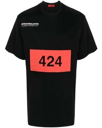 424 Graphic Print Cotton T Shirt