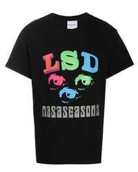 Nasaseasons Graphic Print Crew Neck T Shirt