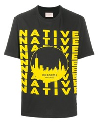 Buscemi Graphic Print Crew Neck T Shirt