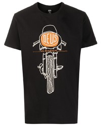 Deus Ex Machina Graphic Print Crew Neck T Shirt