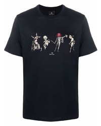 PS Paul Smith Graphic Print Crewneck T Shirt