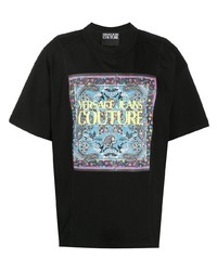 VERSACE JEANS COUTURE Graphic Print Logo T Shirt