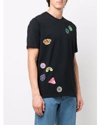 PS Paul Smith Graphic Print Organic Cotton T Shirt