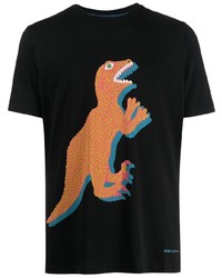 PS Paul Smith Graphic Print Organic Cotton T Shirt