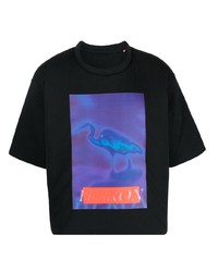 Heron Preston Graphic Print Oversize T Shirt