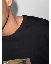 Saint Laurent Graphic Print Short Sleeve T Shirt