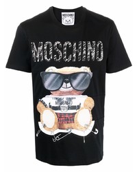 Moschino Graphic Print Short Sleeve T Shirt