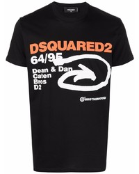 DSQUARED2 Graphic Print Short Sleeve T Shirt