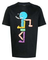 PS Paul Smith Graphic Print Short Sleeve T Shirt