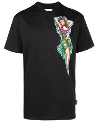 Philipp Plein Graphic Print Short Sleeve T Shirt