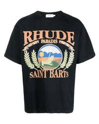 Rhude Graphic Print Short Sleeve T Shirt