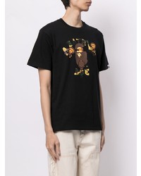 A Bathing Ape Graphic Print Short Sleeved T Shirt