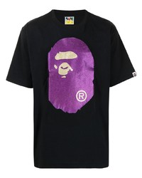 A Bathing Ape Graphic Print Short Sleeved T Shirt