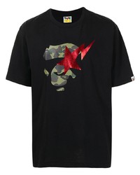 A Bathing Ape Graphic Print Short Sleeved T Shirt