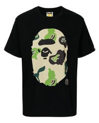 A Bathing Ape Graphic Print Short Sleeved T Shirt