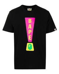 A Bathing Ape Graphic Print Short Sleeved T Shirt