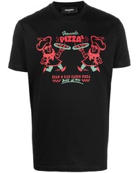 DSQUARED2 Graphic Print Short Sleeved T Shirt