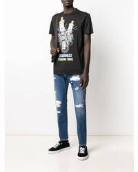 DSQUARED2 Graphic Print T Shirt