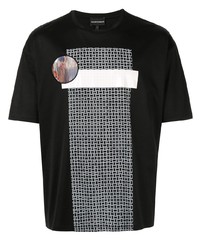 Emporio Armani Graphic Print T Shirt