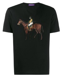 Ralph Lauren Purple Label Graphic Print T Shirt