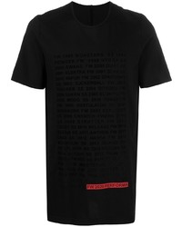 Rick Owens DRKSHDW Graphic Print T Shirt