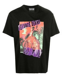 VERSACE JEANS COUTURE Graphic Print T Shirt