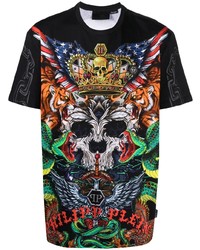 Philipp Plein Graphic Print T Shirt