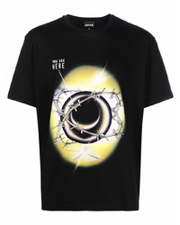 Just Cavalli Graphic Print T Shirt