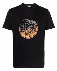 Just Cavalli Graphic Print T Shirt