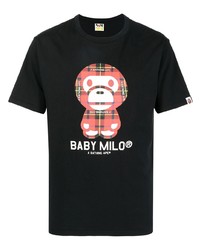 A Bathing Ape Graphic Print T Shirt