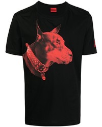 Hugo Graphic Print T Shirt