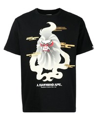 A Bathing Ape Graphic Print T Shirt