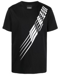 Les Hommes Graphic Print T Shirt