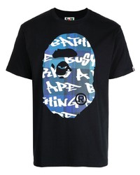 A Bathing Ape Graphic Print T Shirt