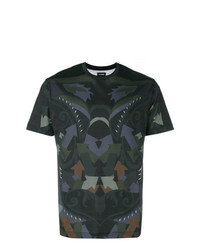 Les Hommes Graphic Print T Shirt