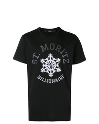 Billionaire Graphic Print T Shirt