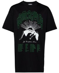 Raf Simons Grim Crawler Graphic Print T Shirt