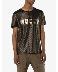 Gucci Guccy Print Jersey T Shirt