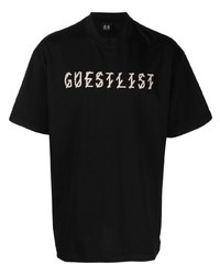 44 label group Guest List Graphic Print Cotton T Shirt