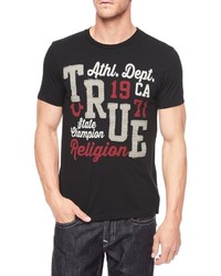 True Religion Hand Picked Patched True State T Shirt
